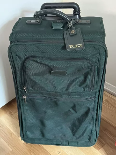 As Is/ Read: TUMI CLASSIC ALPHA 23" BALLISTIC NYLON ROLLING suitcase