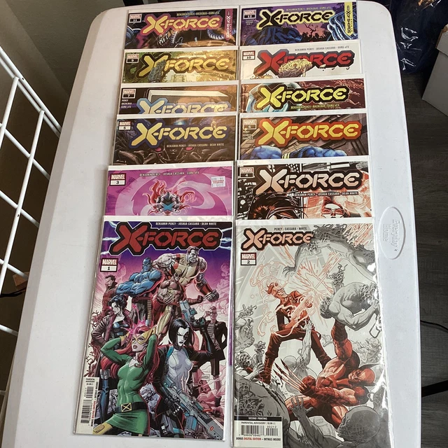 X-Force 1-11 Lot Run Marvel Comics 2019 Benjamin Percy VF/NM