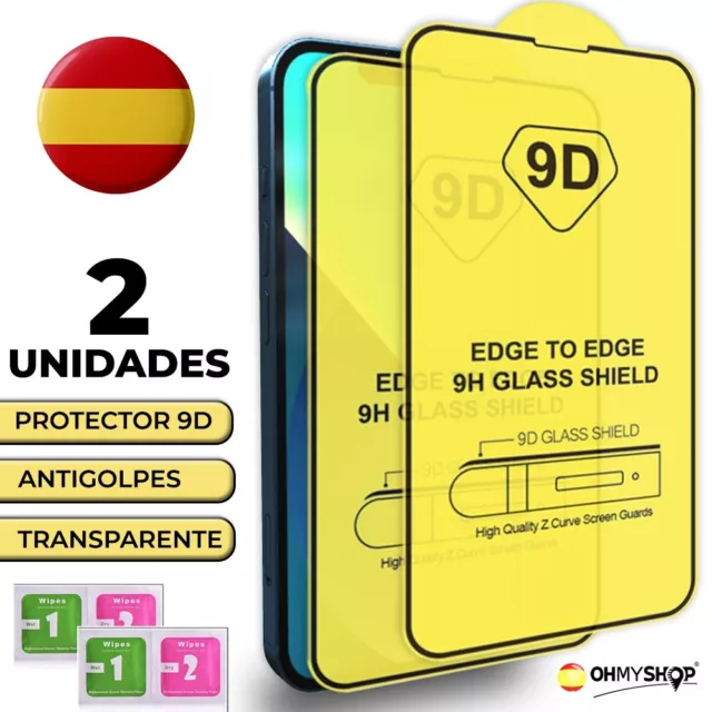 Protector Pantalla Para Iphone 13 11 12 14 15 Pro Max Mini Plus X Xs XR Cristal