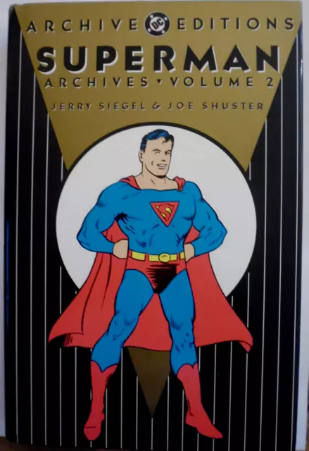 DC ARCHIVE EDITIONS : Superman Archives Hardcover Graphic Novel - Volume 02. N.M