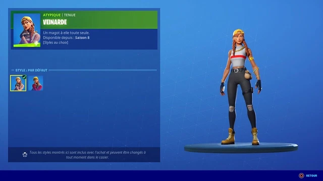 Casier fornite, veinarde,baguette étoile (5,00€)