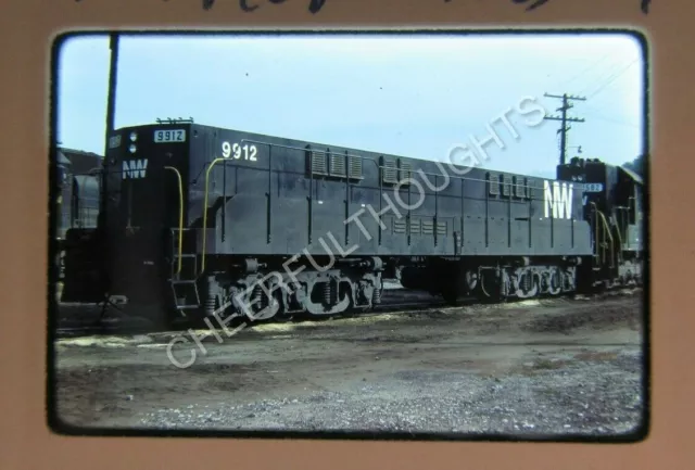 Original '76 Kodachrome Slide NW Norfolk Western 9912 RP-F6Y Dillonvale   30W19