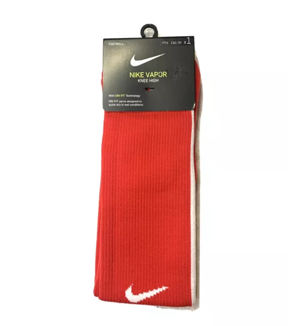 Nike Vapor Knee High Football Youth Size 13C-3Y XS 1 pair