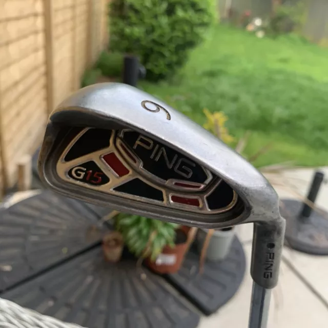 Ping G15 6 Iron - Black Dot - Regular Flex