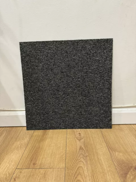 Desso Carpet Tiles (Dark Grey/Black) 50 x 50cm Approx 400 tiles (100 Sqm)