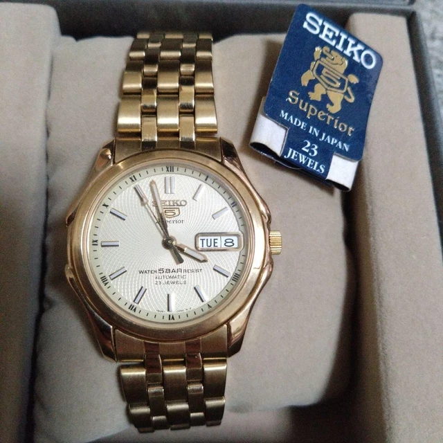 Seiko 5 superior automatic 23 jewels 7s36 outlet