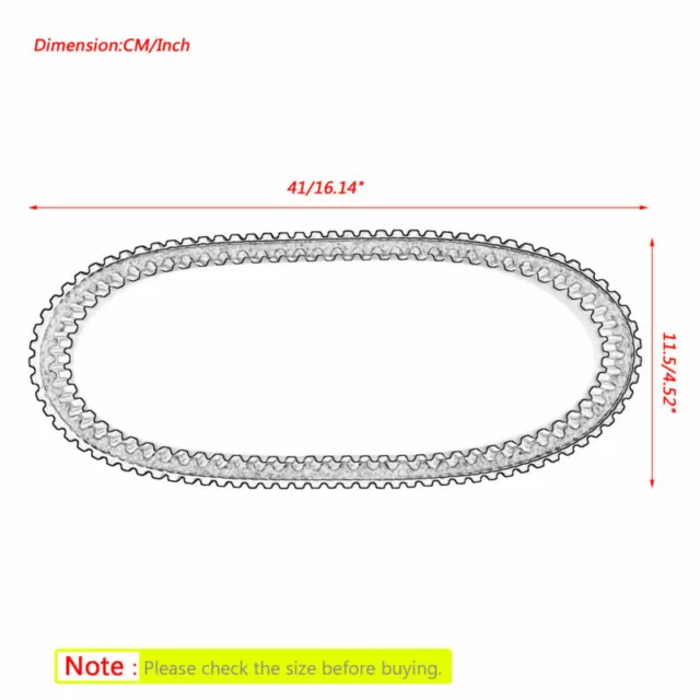 Courroie D'Entraînement Pour Yamaha YFM125 YFA125 Grizzly Breeze 125 1989-2013 2