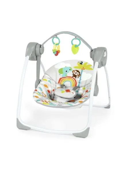 Bright starts Playful Paradise Portable Baby Swing 10 Playful Melodies Unisex
