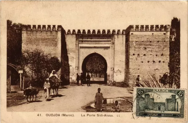 CPA AK OUDJDA La Porte Sidi-Aissa MOROC (688357)