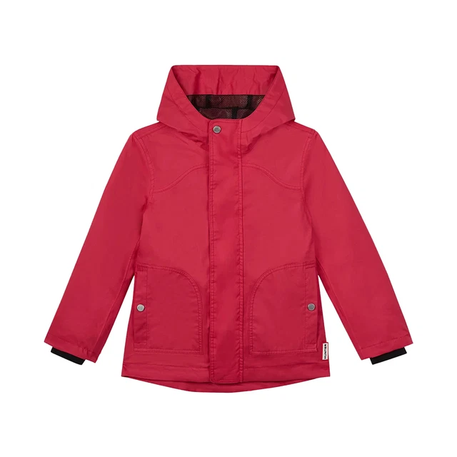 Hunter Junior Original Cotton Jacket Con Impermeabile Traspirante Bambini Giacca