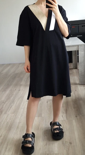 Marina Rinaldi Jersey Shift Dress Plus S 17/19 F 44/46 D 38/40 Us 8/10 Uk 12/14