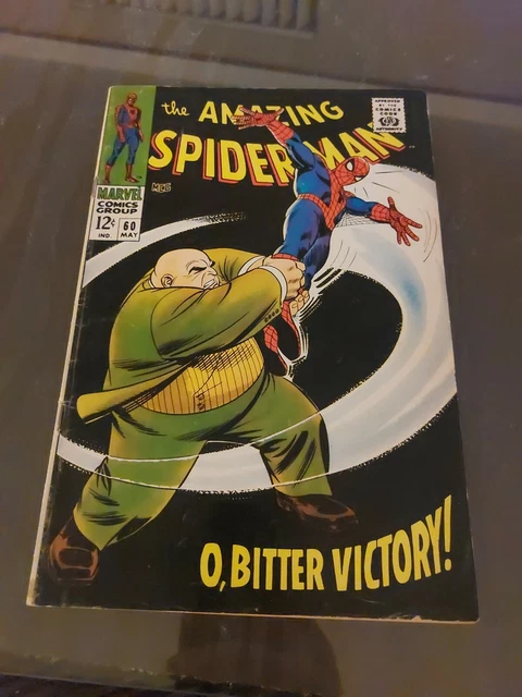 Amazing Spiderman #60 KINGPIN Appearance! NICE BOOK!! 6.0