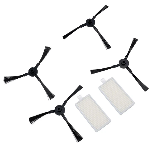 Brosses Latérales De Rechange Pour Robot Aspirateur Eufy E20 – Pack De 10, Neuf