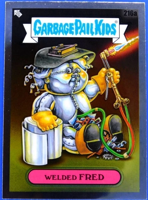 2022 Topps Garbage Pail Kids CHROME Series 5 GPK Card Welded FRED 216a NM