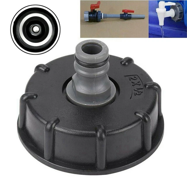 Passaparete Per Serbatoio In PVC, Adattatore Raccordo Per Tubo Acqua, Connettore Per Serbatoi - 6