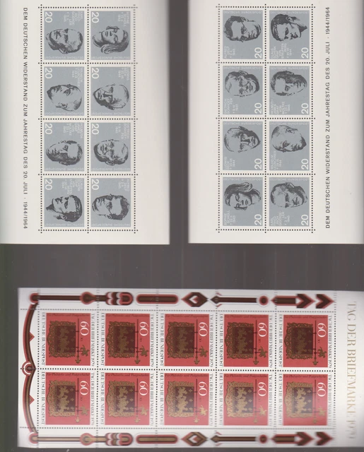  briefmarken -brd- - postfrisch** abart achten  - top komplett