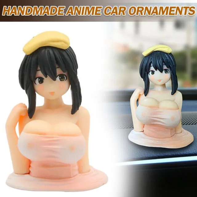 Chest Shaking 2.3 Kurusu Kanako Car Decoration Anime Figure toy gift  ornament