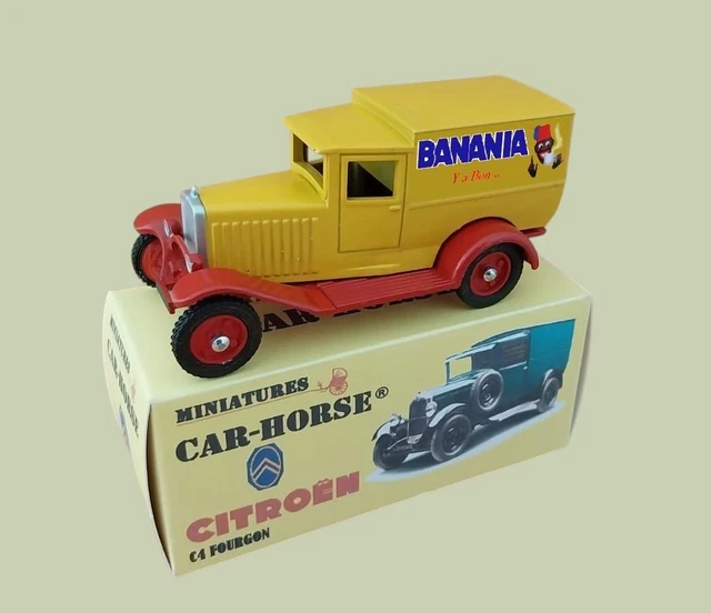 SOLIDO PROMO Scala 1/43 | CITROEN C4F VAN UN DEMI SIECLE -B. ZEMA E.P.A