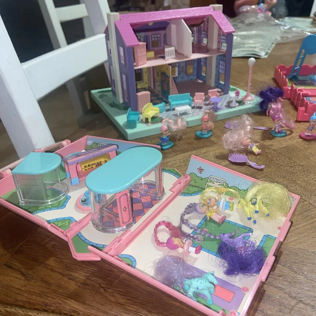 Cutie Club - Village et lot de Mini Pouces - Galoob - 1989