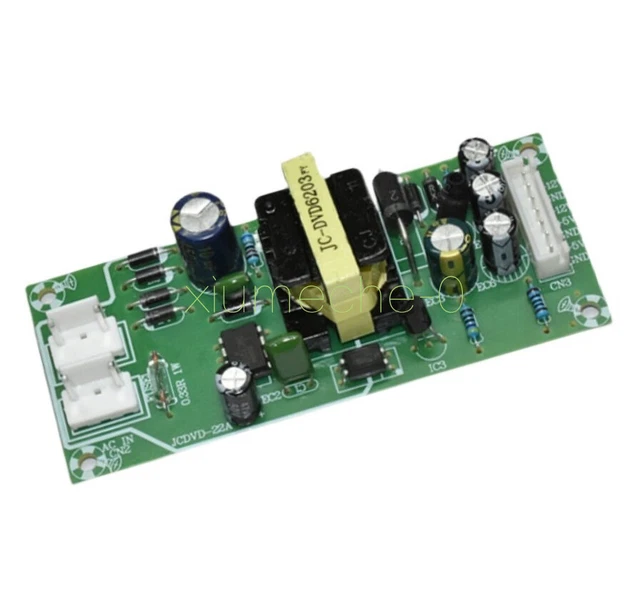 DVD EVD UNIVERSAL Switching Power Supply Board +5V, +12V, 12V Circuit