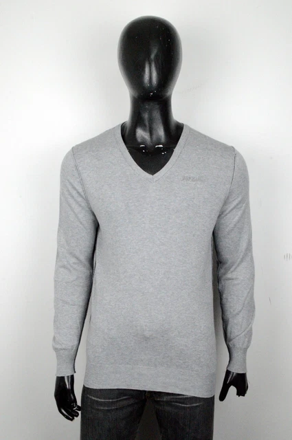 Maglione Love Moschino Taglia M Uomo Felpa Cardigan Cotone Pullover Sweater