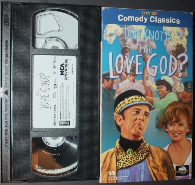 THE LOVE GOD? (vhs) Don Knotts, Anne Francis, Edmond O'Brien. VG. Rare. Comedy