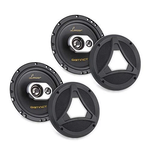 Lanzar Standard 6.5'' -In. Car Speaker Size Universal OEM Quick Component Spe...
