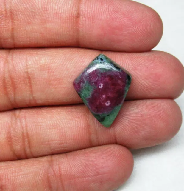 Ruby Zoisite Cabochon Fancy shape 19.80 Cts Natural Loose Gemstone E 9168
