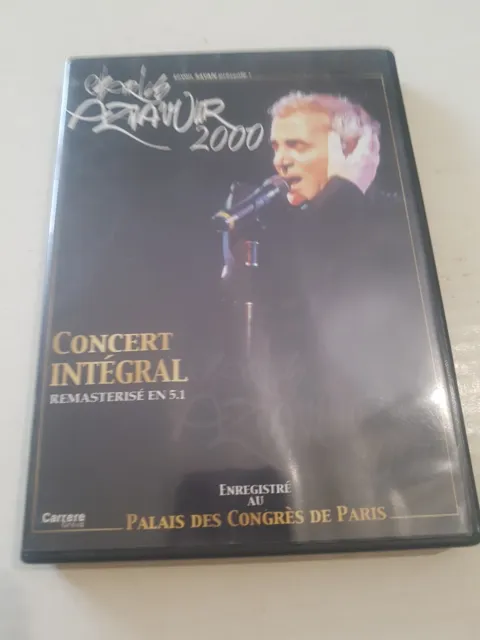 Dvd- Charles Aznavour 2000,Au Palais Des Congres De Paris