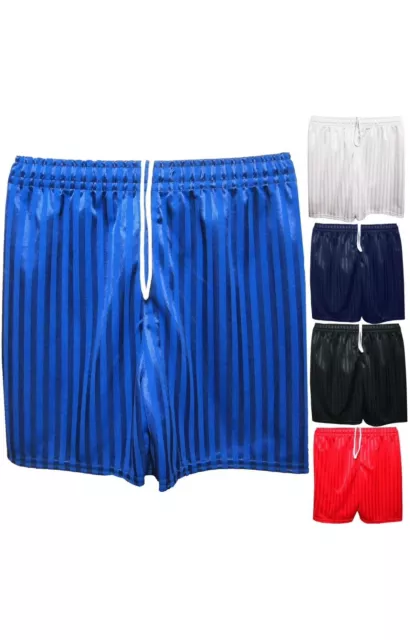 1pc Boys Girls PE School shorts Childrens Shadow Stripe Gym Sport Football Games