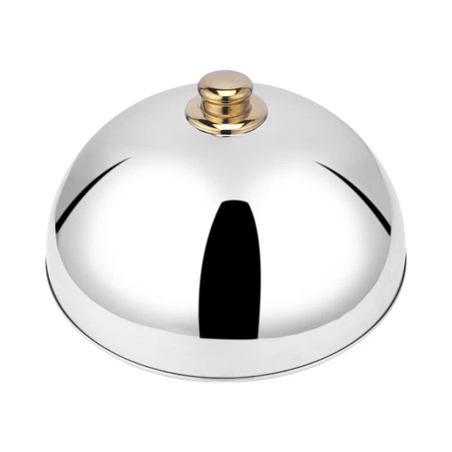 Stainless Steel Dome Dish Cover Table Food Cover Food Cover Western RestaurC7