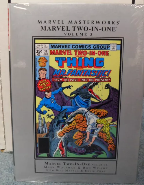 Marvel Two-In-One Volume 3 The THING Marvel Masterworks HC Hard Cover New Sealed
