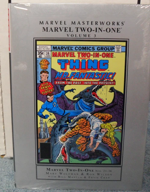 Marvel Two-In-One Volume 3 The THING Marvel Masterworks HC Hard Cover New Sealed