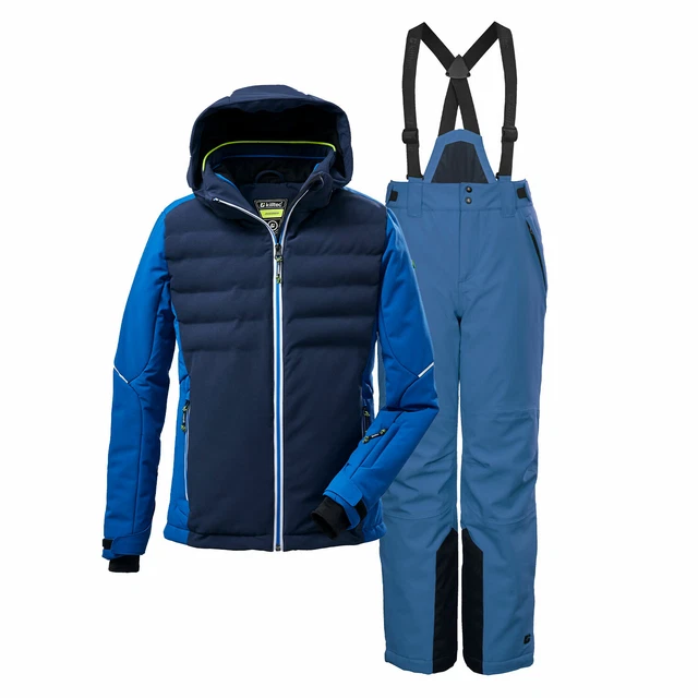 Killtec Skianzug Kinder Jungen Dunkelnavy Blau Skijacke + Skihose Gr 128 - 176