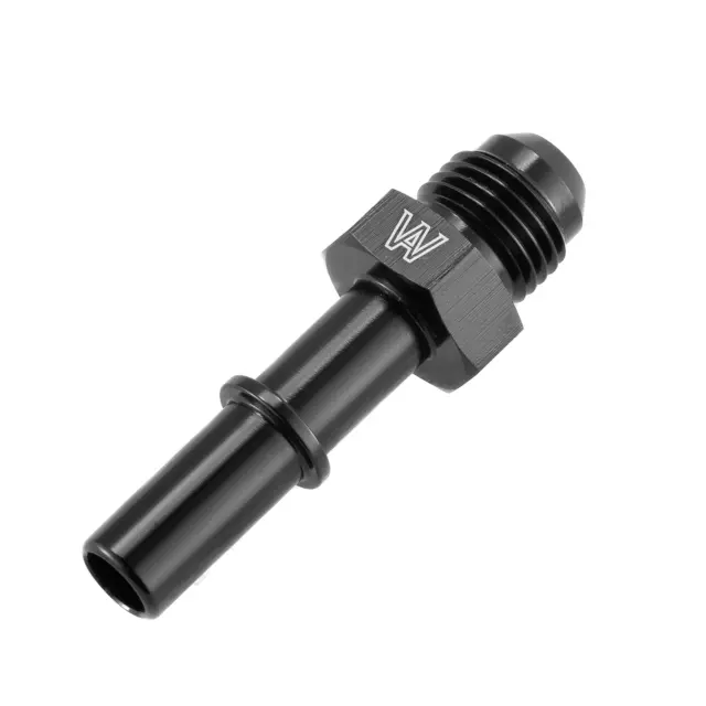1x Quick Connect Male 3/8 Fuel Rail Hose to 6AN Adapter Fitting LS LS1 LS3 GM