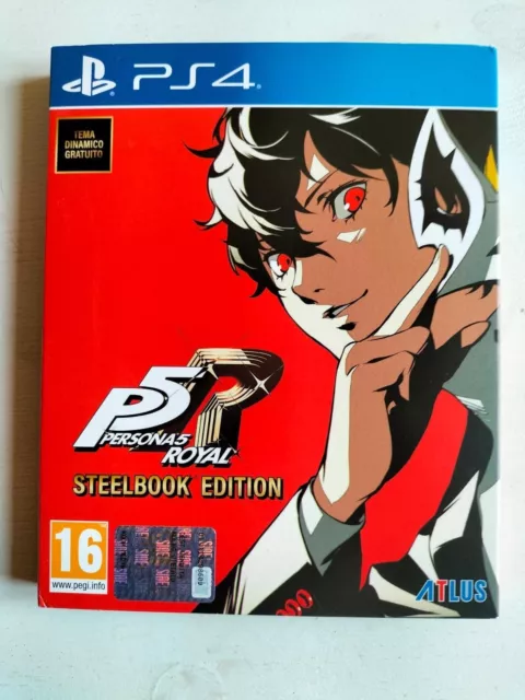 Persona 5 Royal Launch Edition Steelbook PAL ITA RARISSIMA!! PS4 PlayStation 4