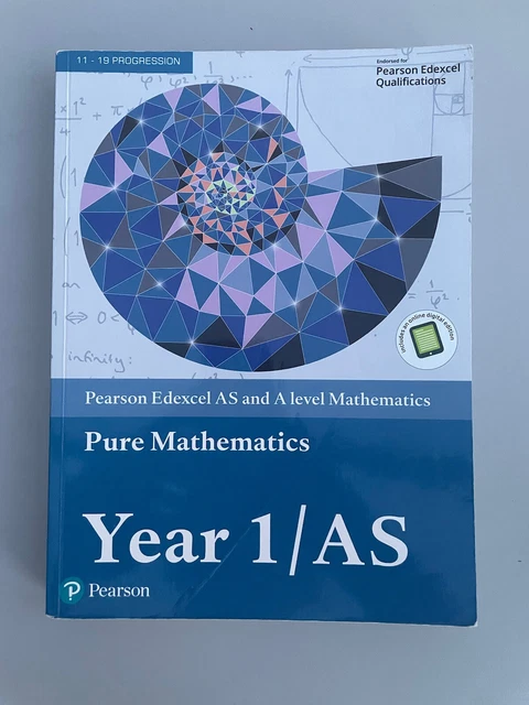 EDEXCEL AS AND A level Mathematics Pure Mathematics Year 1/AS Textbook