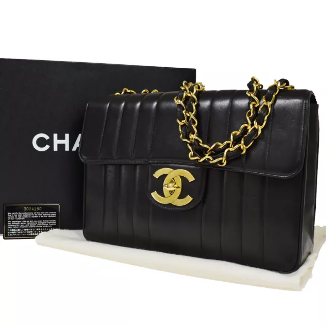 Vintage Chanel Black Bag FOR SALE! - PicClick