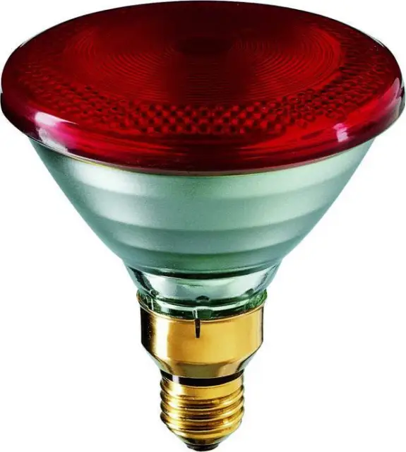 Philips Infrarotlampe PAR 38 PAR38 E Infraphil wärmendes Rotlicht Birne Leuchte