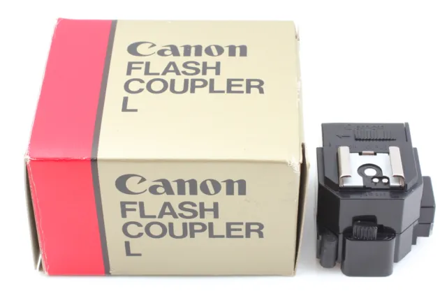 [Casi COMO NUEVO] Acoplador de Flash Canon L para Flash F-1 35 mm SLR de JAPÓN