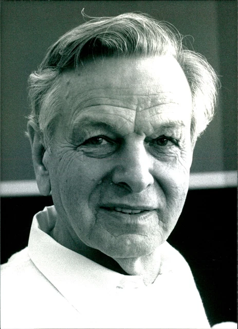 Professor Arno Peters, cartographer - Vintage Photograph 2286467