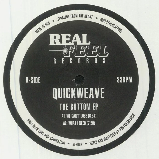 QUICKWEAVE - The Bottom EP - Vinyl (12")