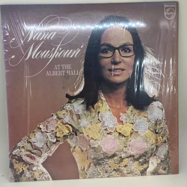 NANA MOUSKOURI AT THE ALBERT HALL 1975 Vinyl LP Album - Philips