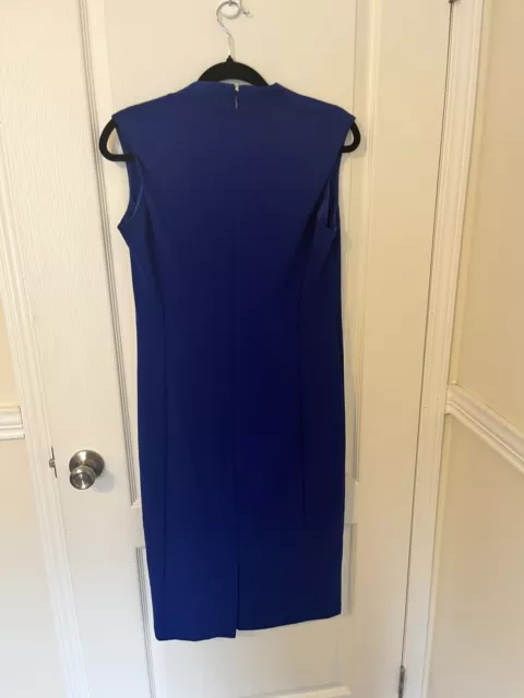 Tahari NWT dress size 8 Cobalt Blue