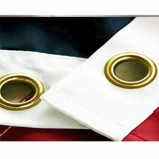 3' x 5' FT USA US U.S. American Flag Polyester Stars Brass Grommets 2