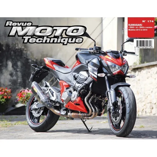 Z800 Revue Technique moto Kawasaki Etat - NEUVE PORT Reduit France