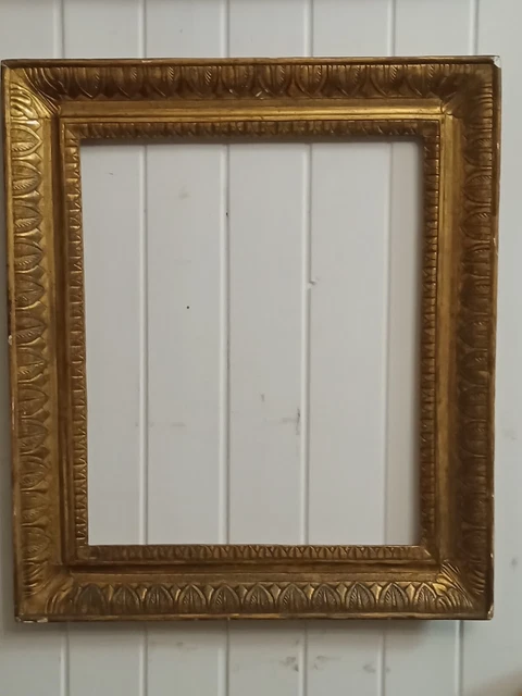 CORNICE DORATA IMPERO A VASSOIO GUANTIERA NAPOLETANA/ROMANA ‘800 cm. 61,5 x 53
