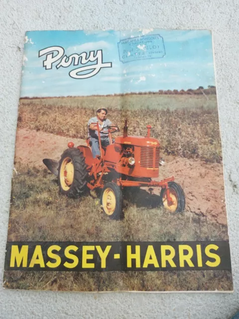 Ancienne Revue pony massey Harris ferguson