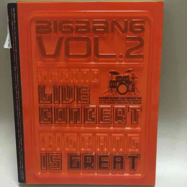 BIGBANG VOL2 SECOND Live Concert Korean Edition Dvd $67.17