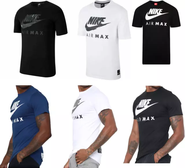 Nike T shirt Mens Top Short Sleeve Cotton Gym Running Football Casual Training